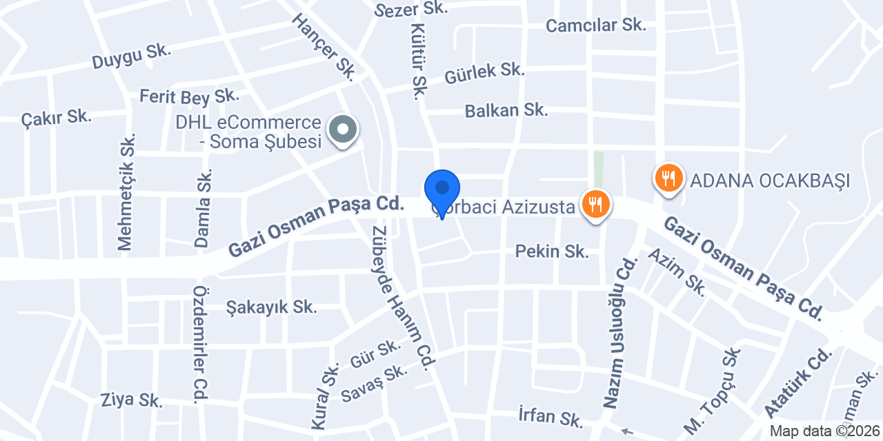 Muslu Yapı Market konumu