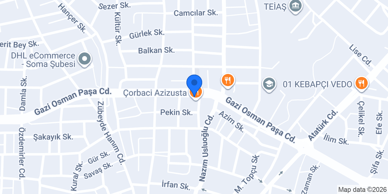 Bi Dene Kokoreç konumu