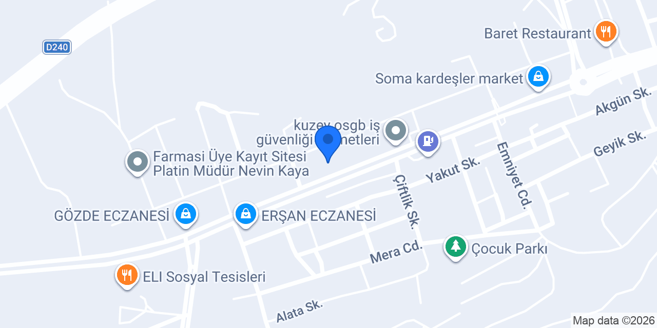 Klas Optik konumu