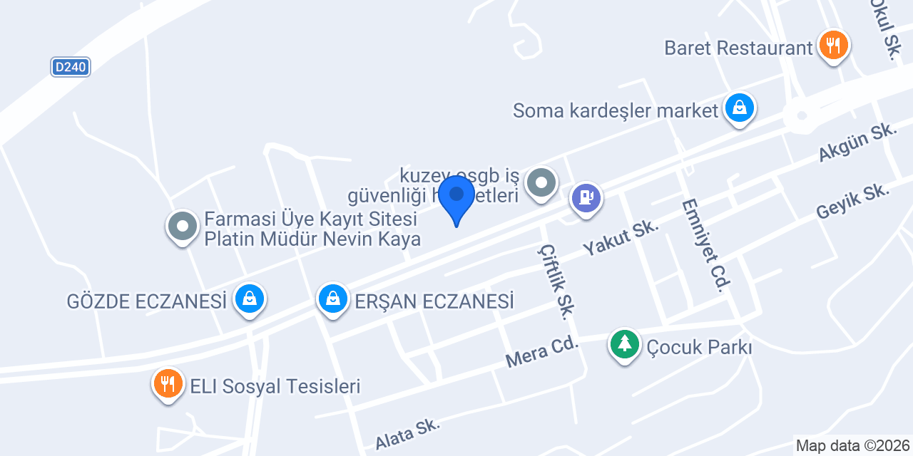 Hedef Otomotiv Soma konumu