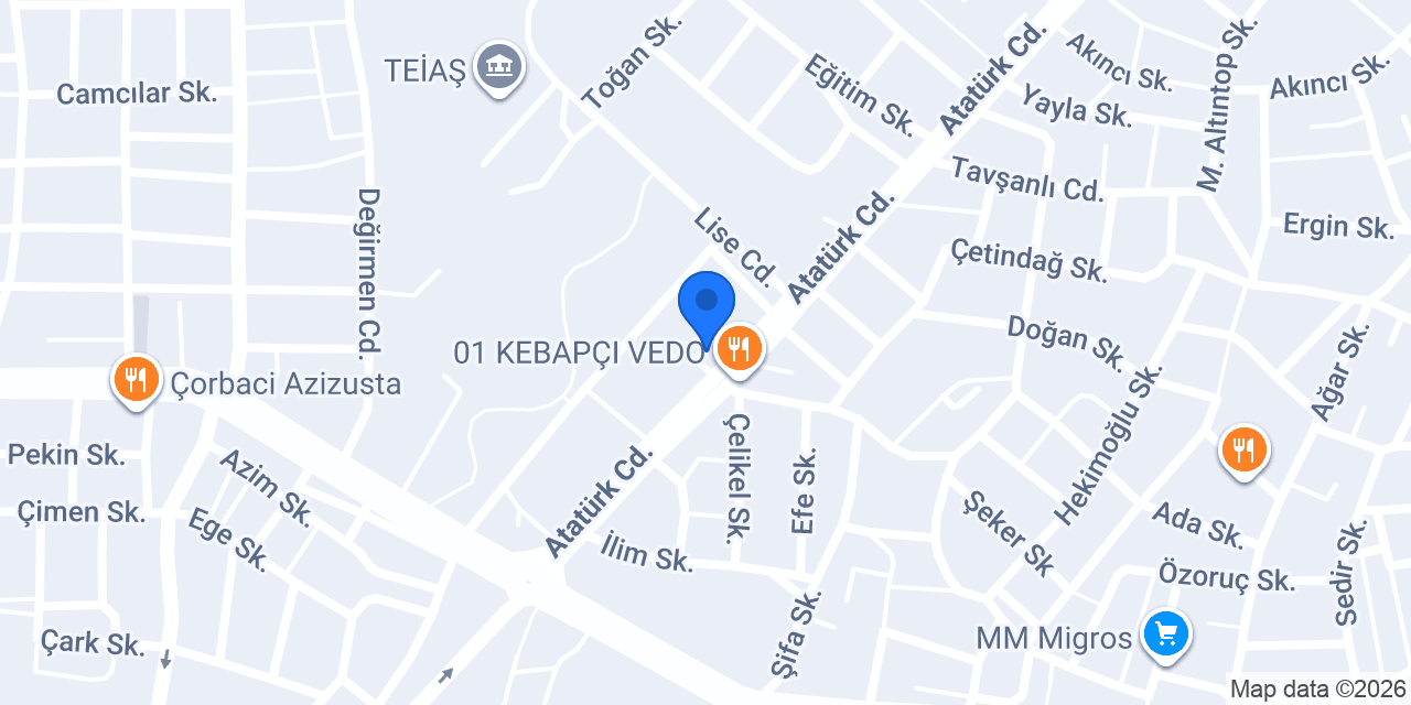 Soma Öğretmenevi konumu