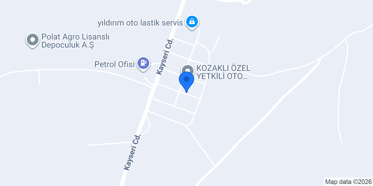 Genc Otomotiv konumu