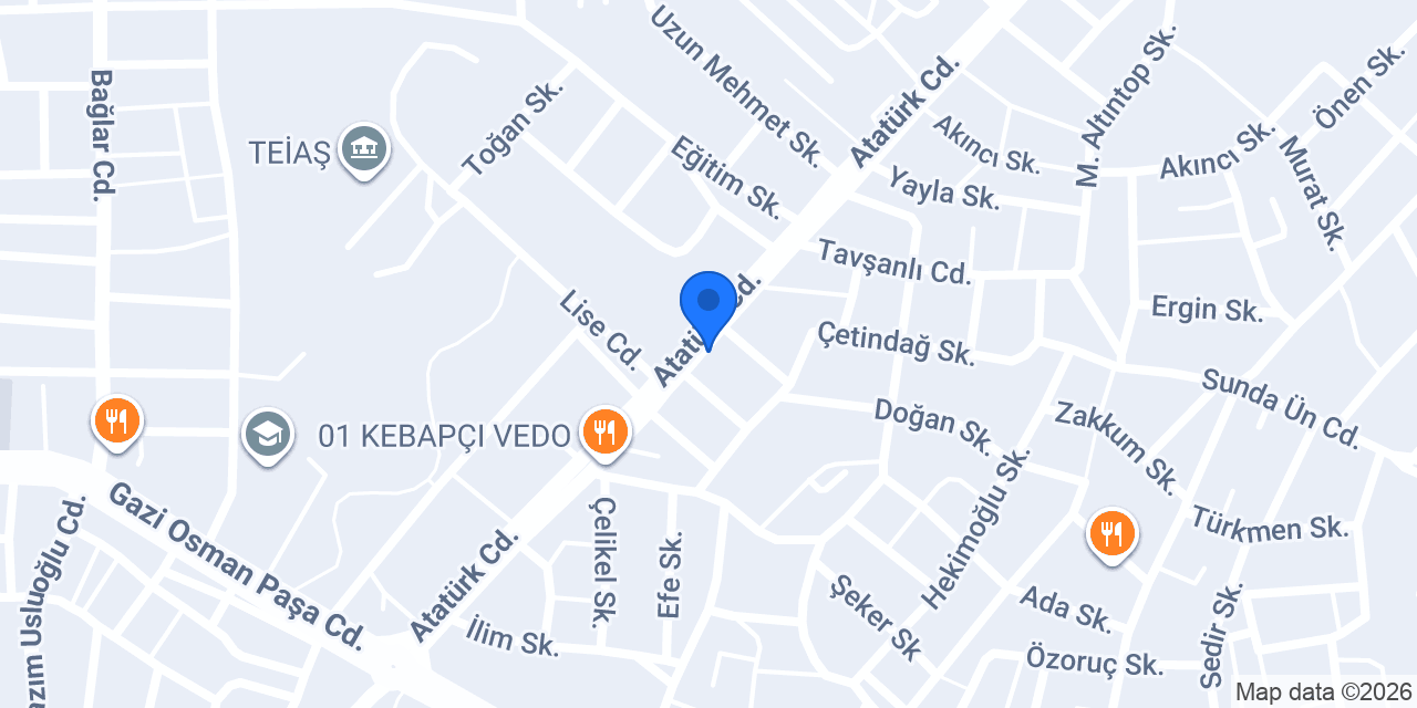 Bahar Alataş Hair Studio konumu
