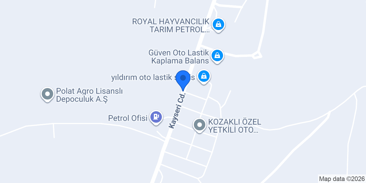 Kozaklı İlçe Emniyet Amirliği konumu