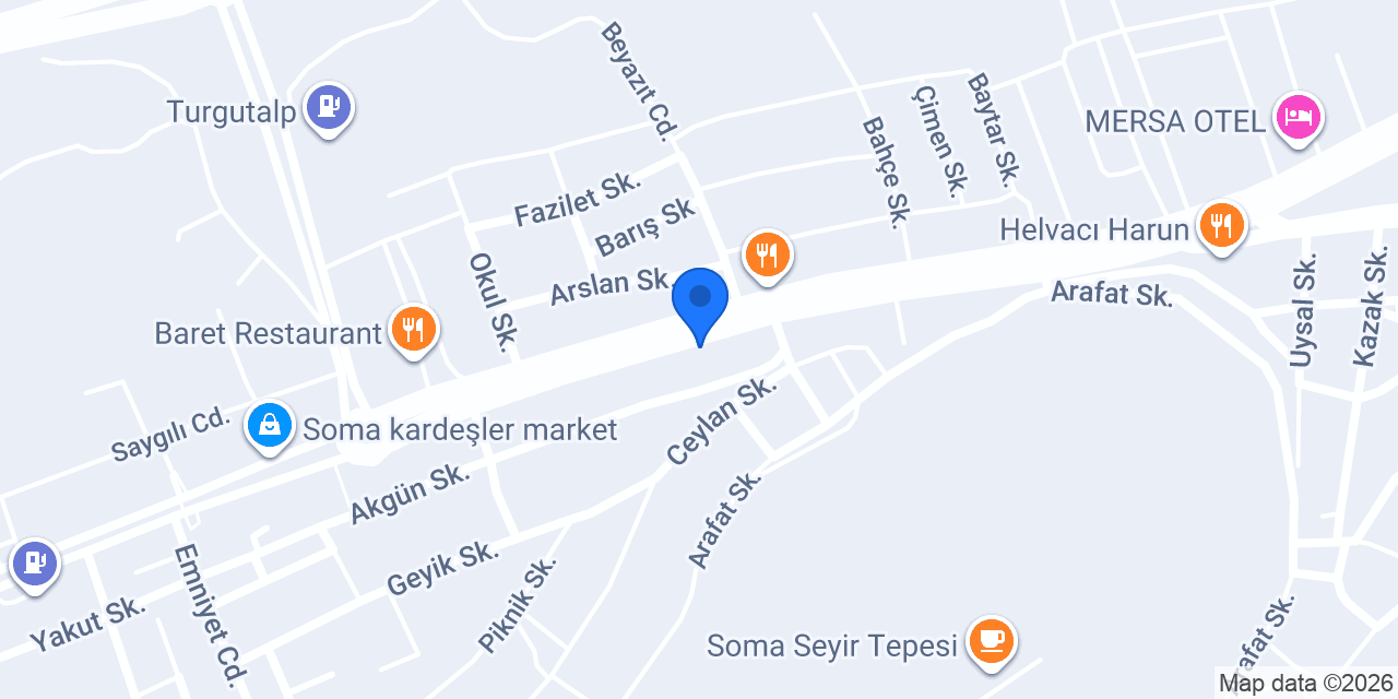 Lider Ekmek Fırını konumu