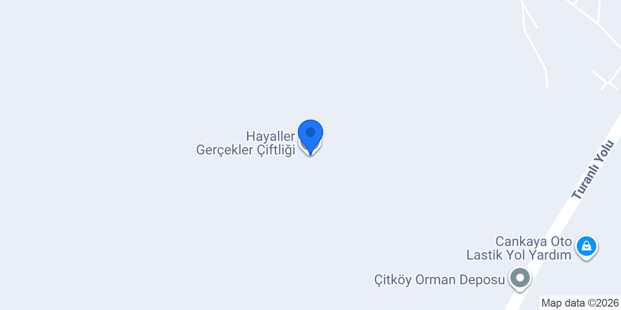 Hayaller Gerçekler Çiftliği konumu
