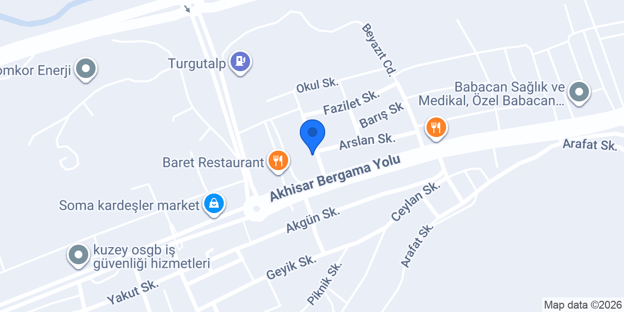 Rıhtım et balık restaurant konumu