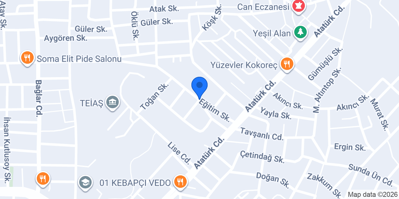 Avdan Aile Sağlığı Merkezi konumu