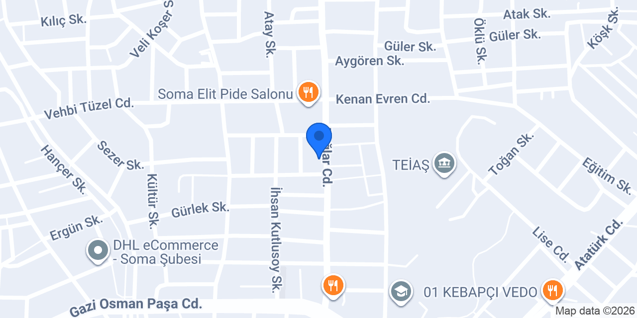 Arya Elektrik Mühendislik konumu