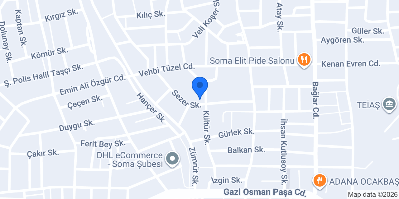 KOÇYİĞİT MARKET EXPRESS konumu