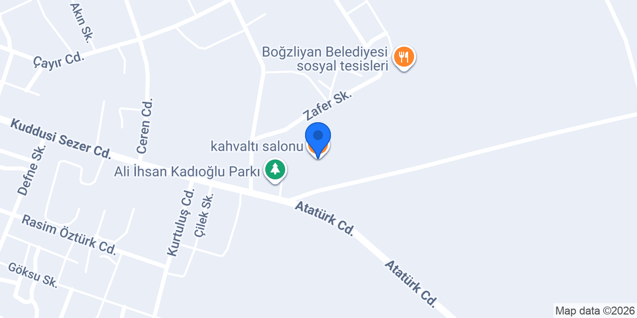 kahvaltı salonu konumu