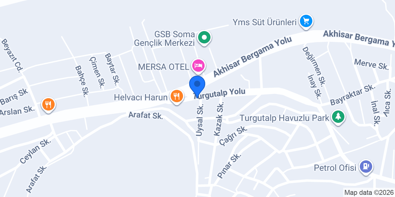 Aygaz Tüp Bayisi konumu