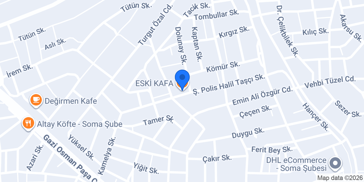 ESKİ KAFA konumu