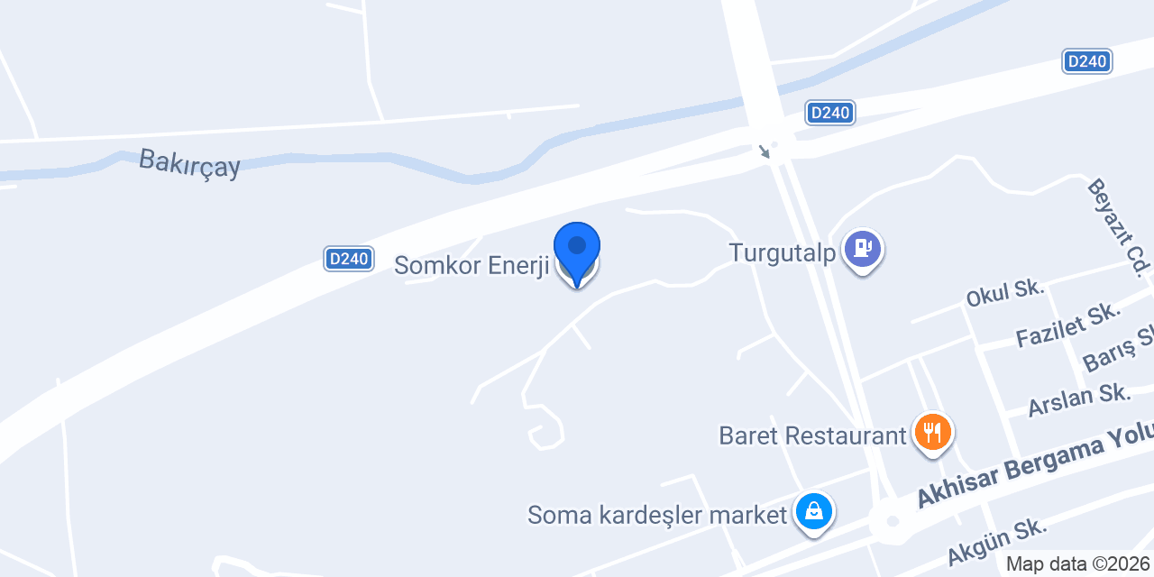 Somkor Enerji konumu