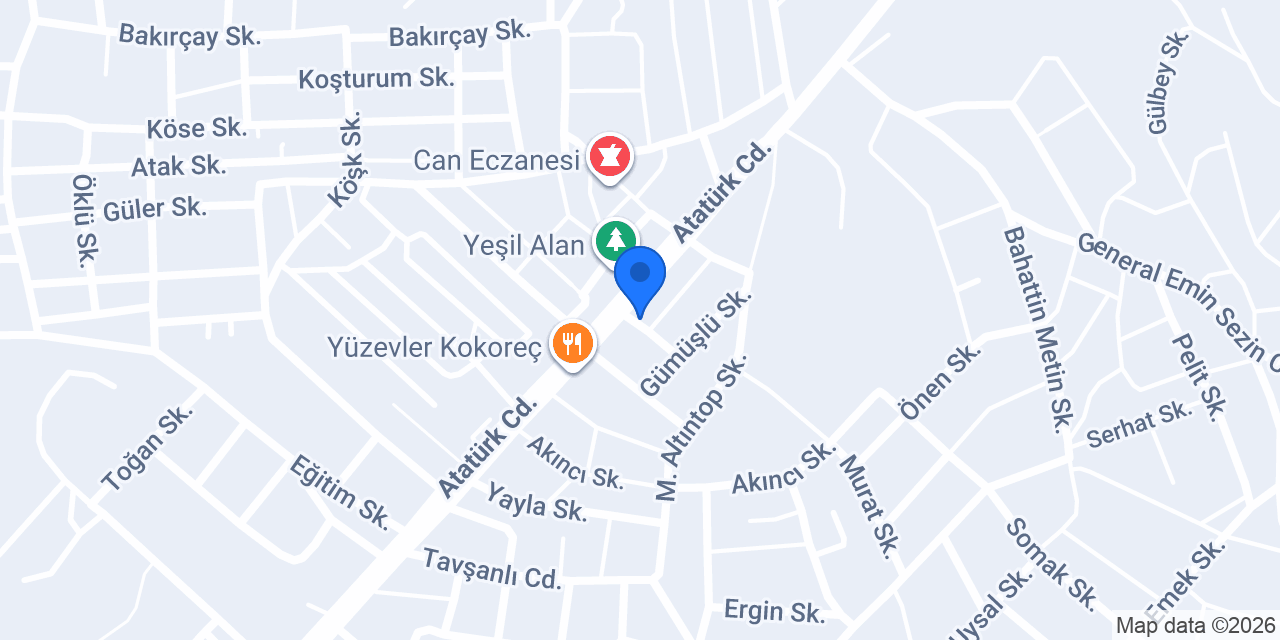 Vefa Öğrenci Yurdu konumu