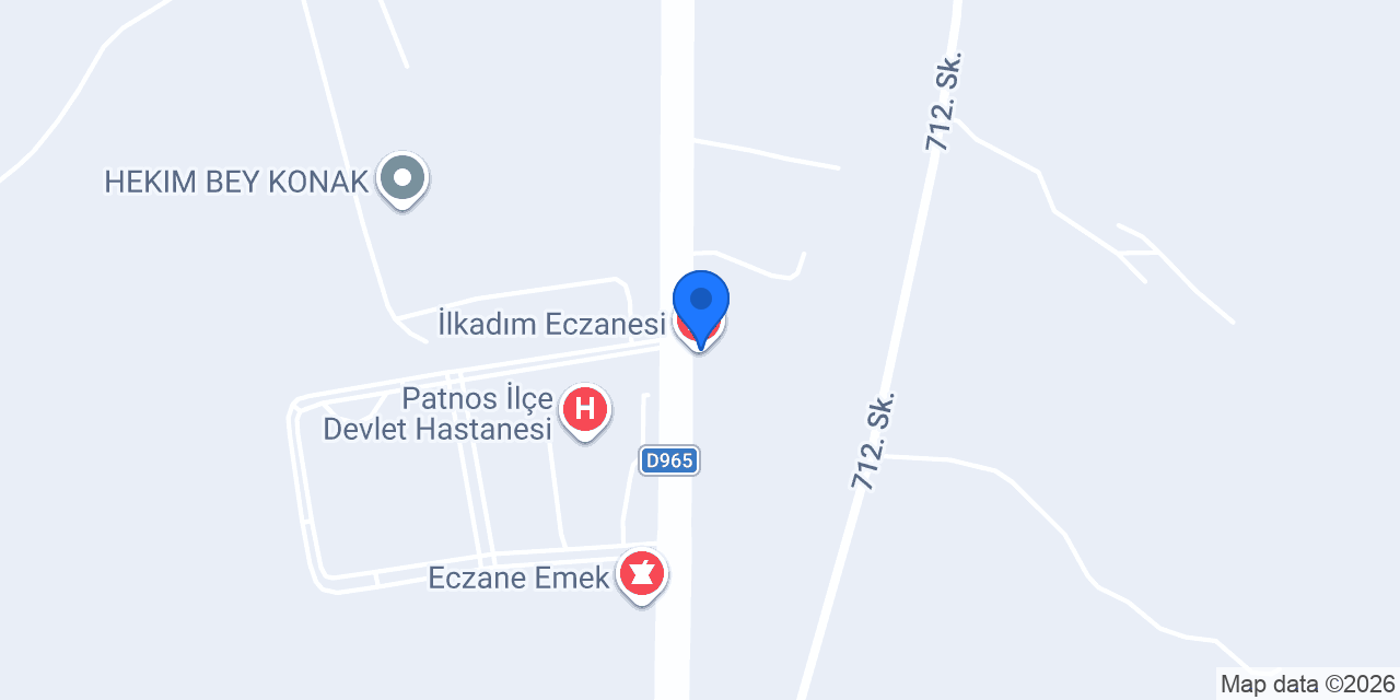 Derman Eczanesi konumu