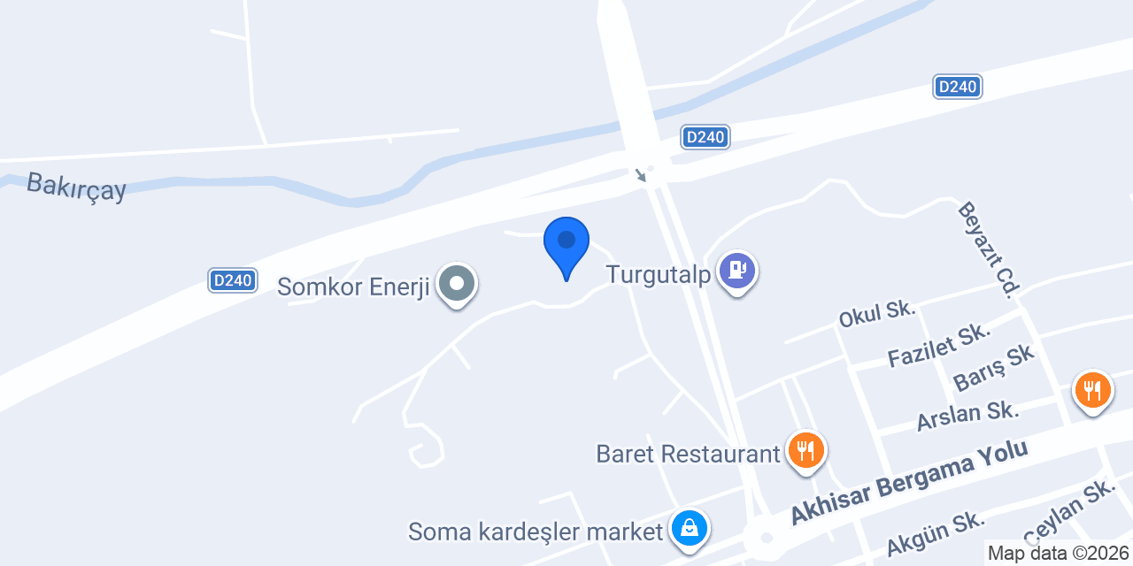 Soma Ekim Konteyner konumu