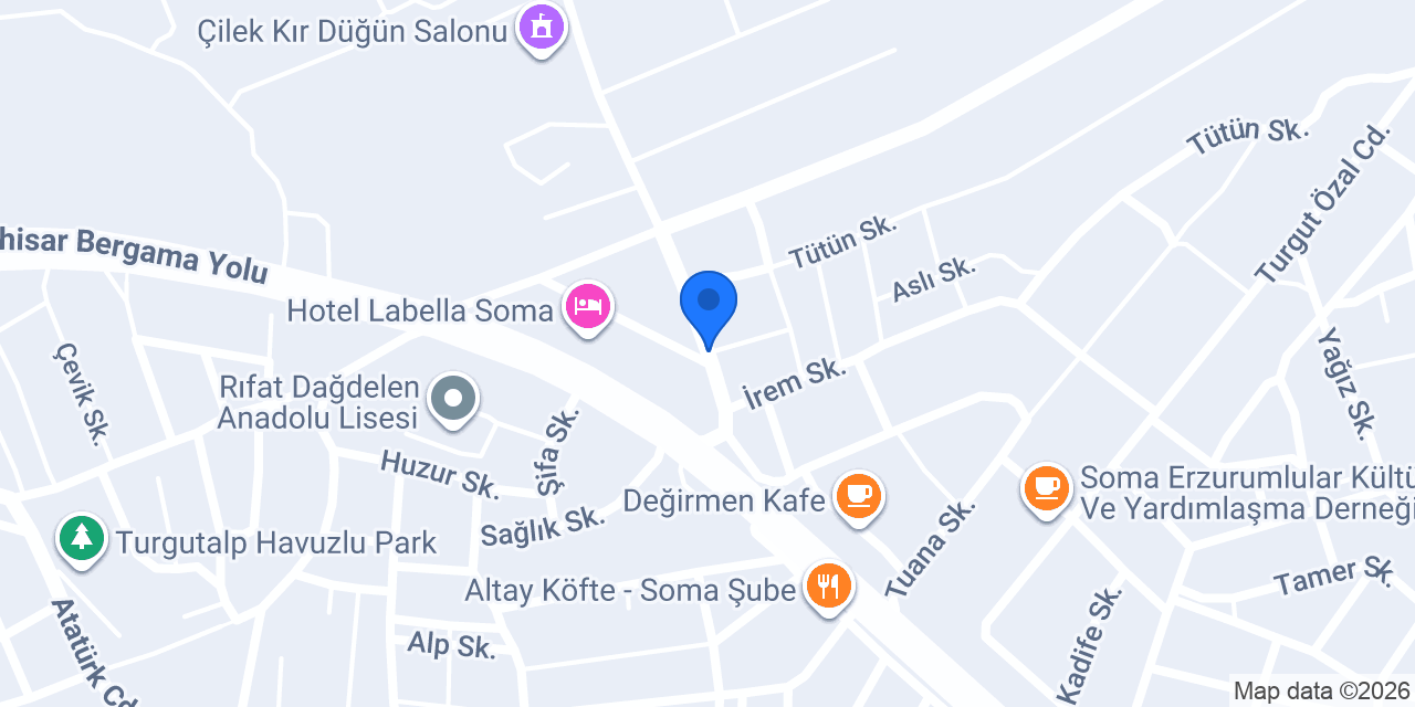 Parksardunya düğün salonu konumu