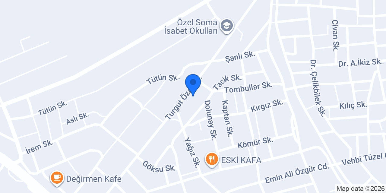 SOMA YONCA ORGANİZASYON konumu