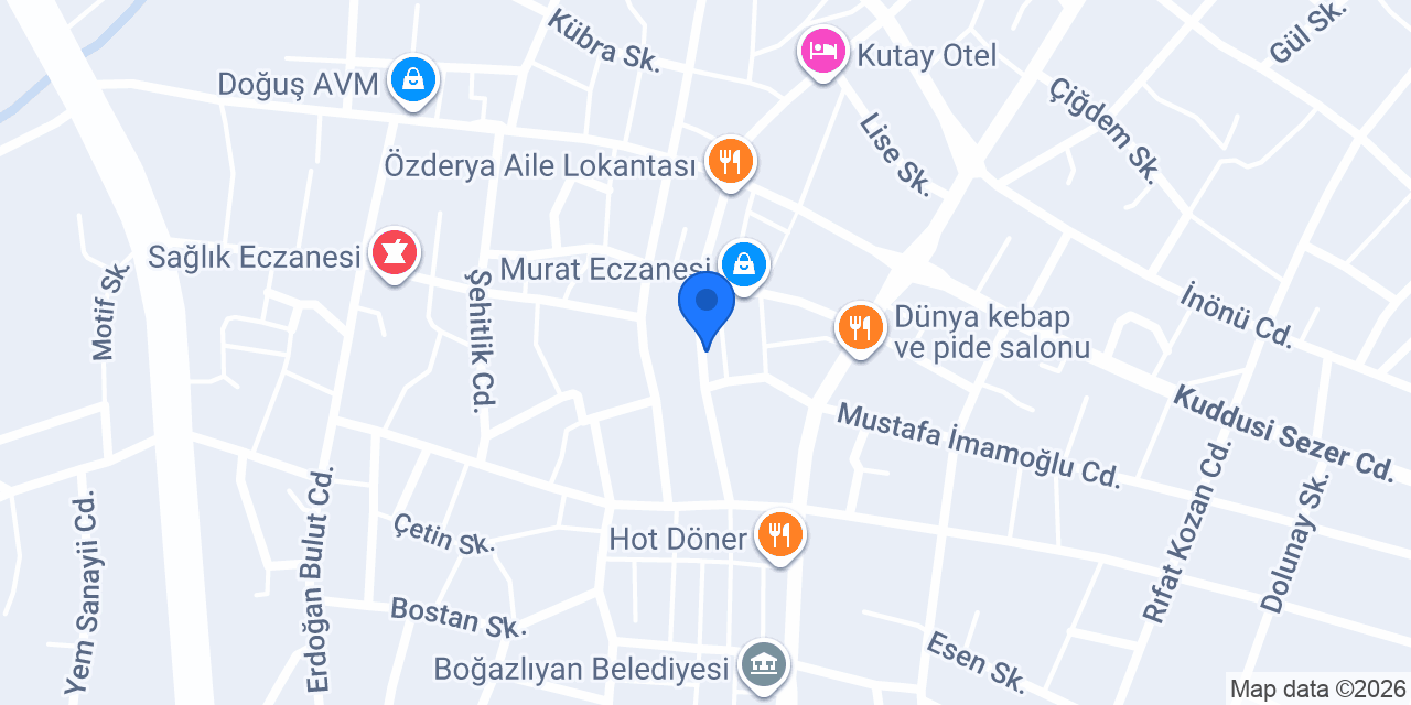 Ovakent Eczanesi konumu