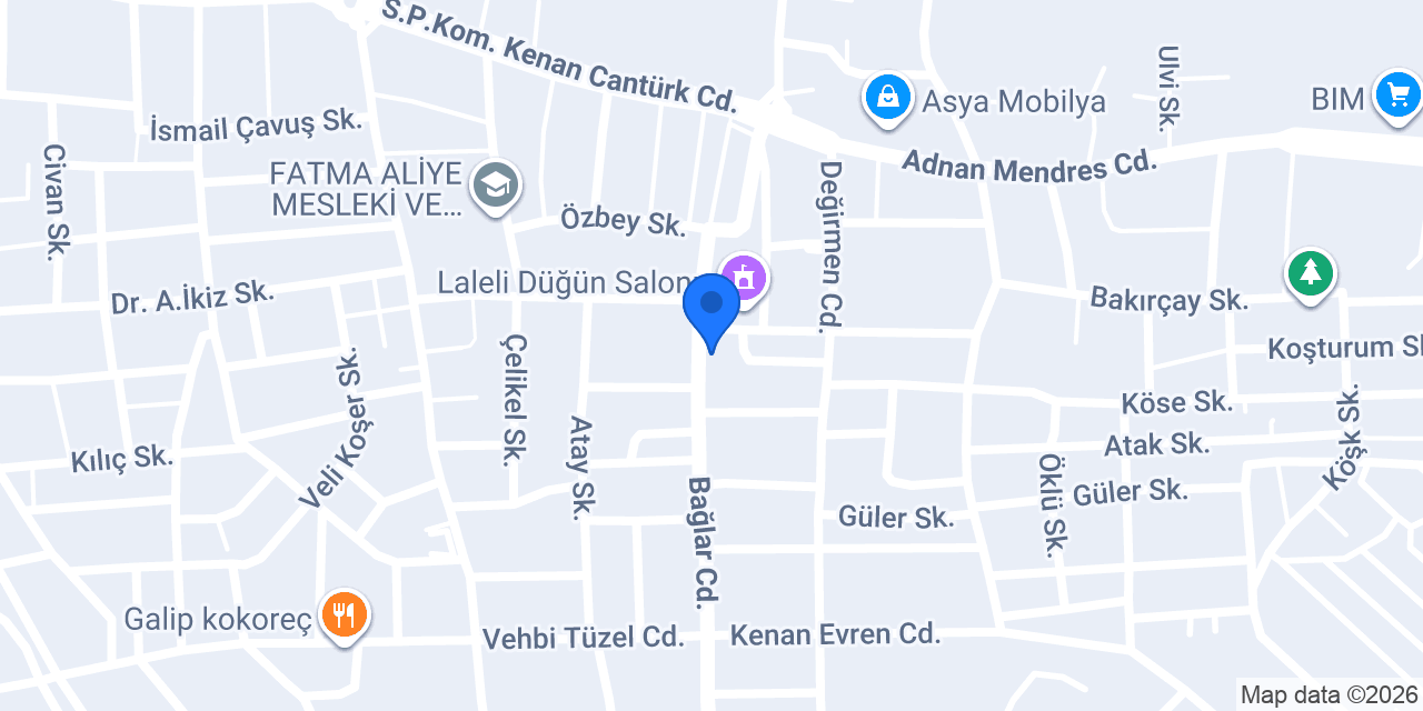 Özel Mini Akademi Anaokulu konumu