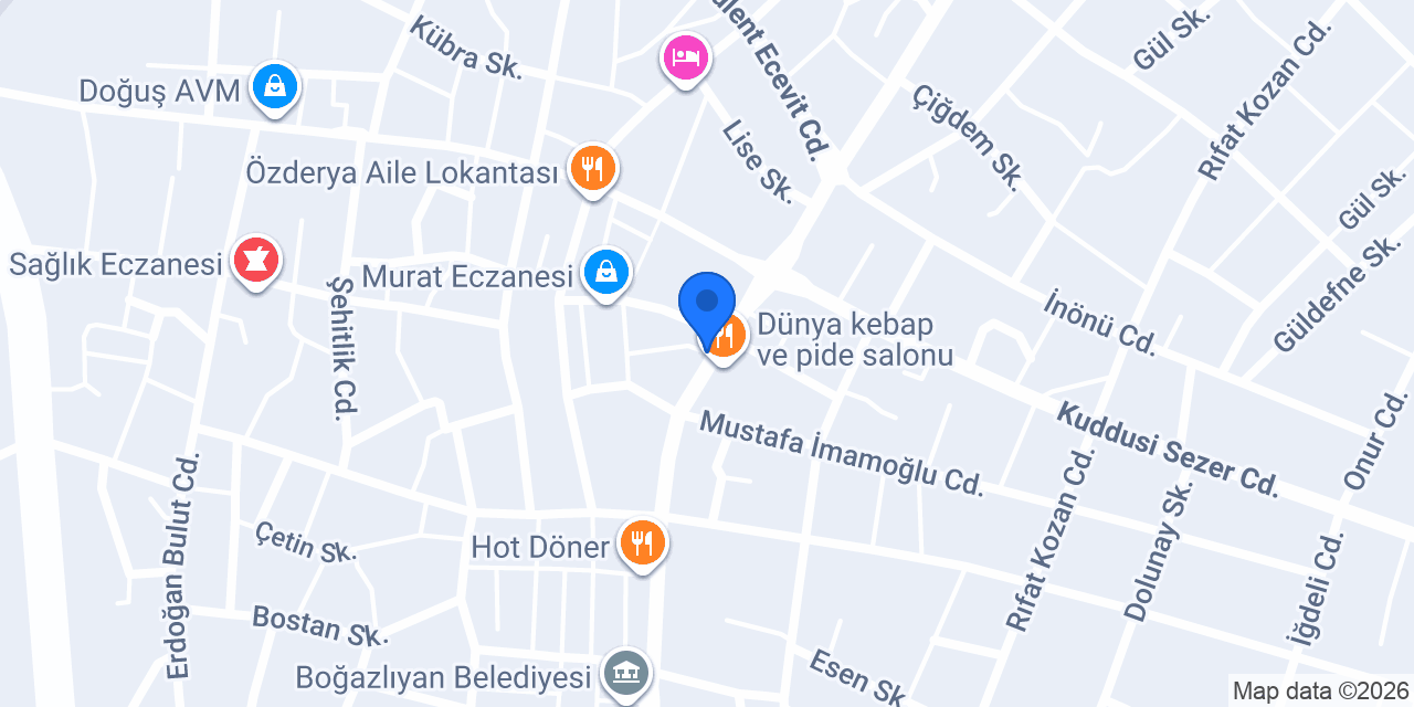 Emin Eczanesi konumu