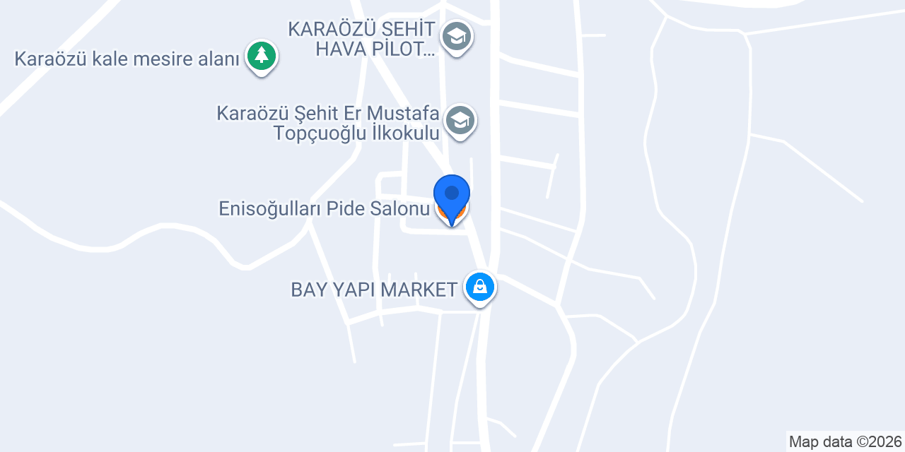 Enisoğulları Pide Salonu konumu