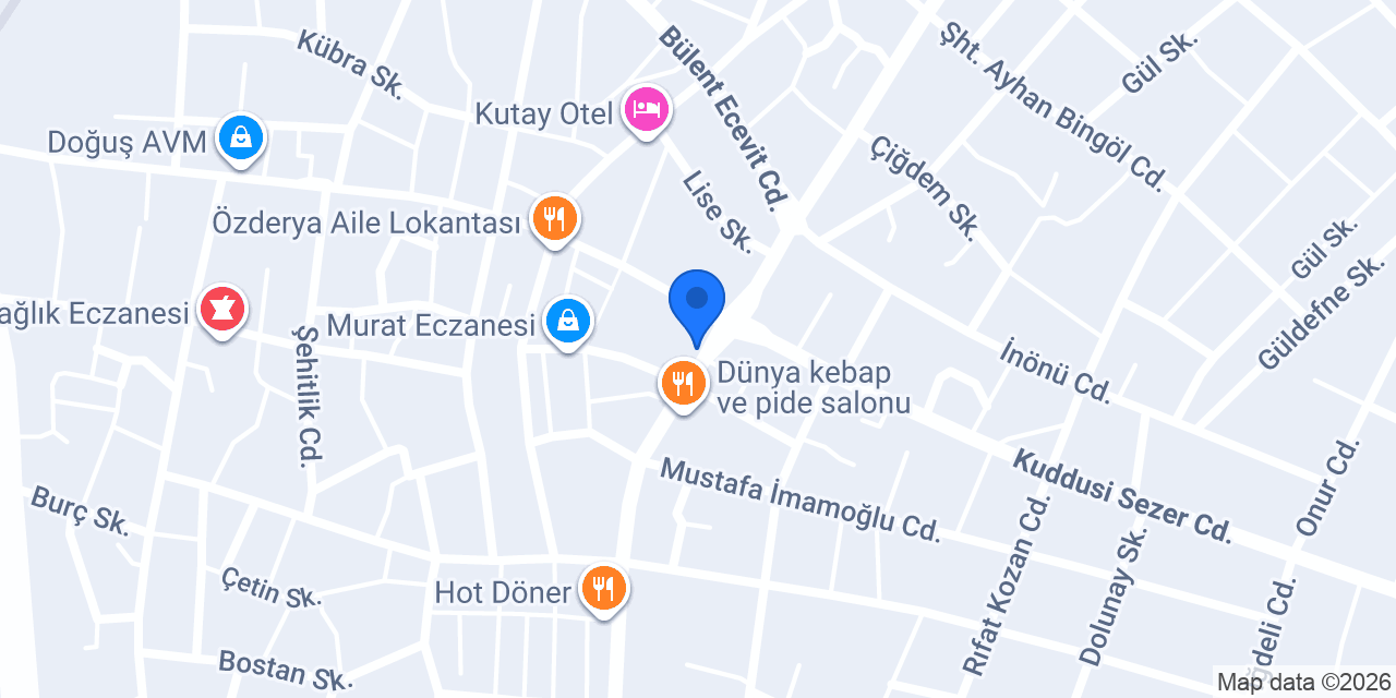 Moda çiçekcilik konumu