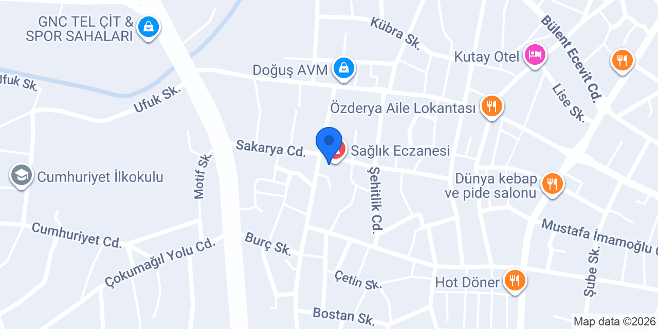 Boğazlıyan ASM konumu