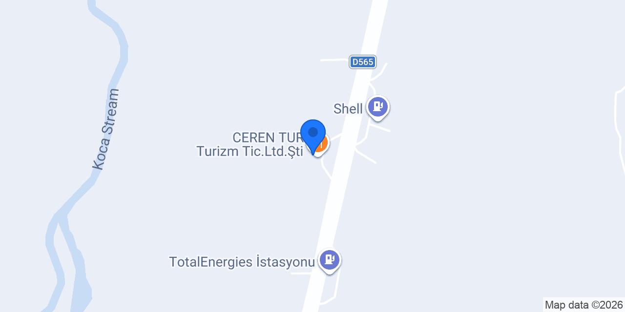 CEREN TUR Turizm Tic.Ltd.Şti. konumu