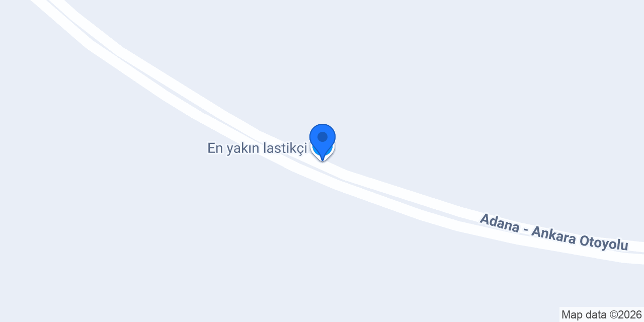 En yakın lastikçi konumu