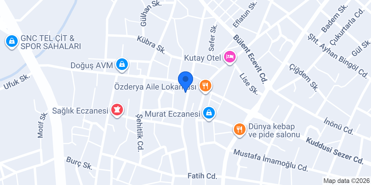 Florya Çiçek Çikolata konumu