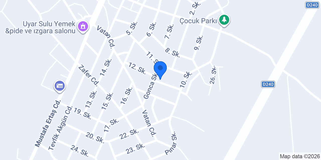 Çavdarhisar Ziraat Odası konumu