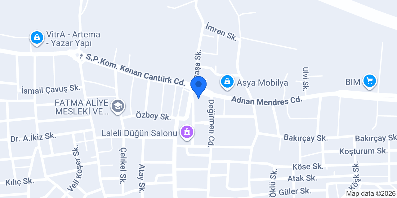 SARI OTOMOTİV konumu