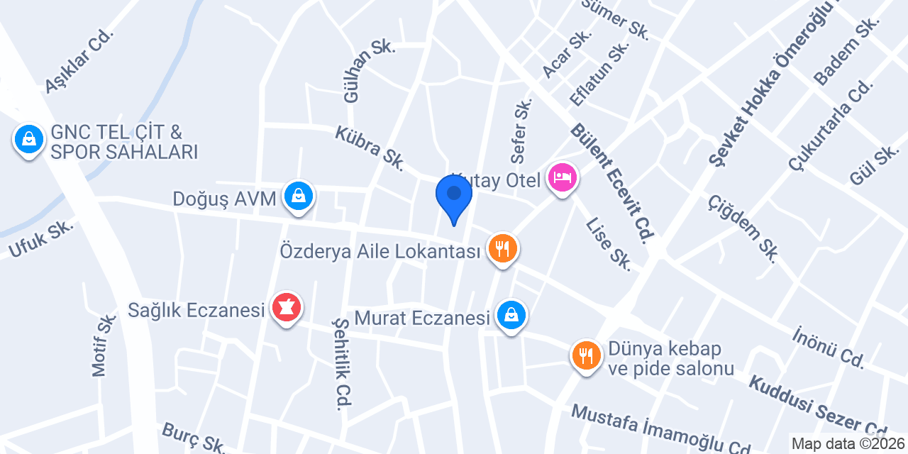 Kolat veteriner kliniği konumu