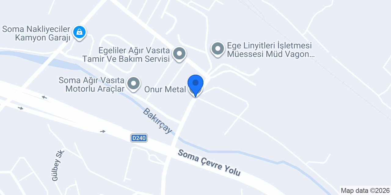 Onur Metal konumu
