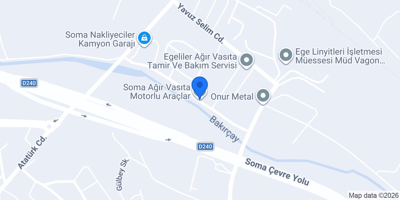 Soma Ağır Vasıta Motorlu Araçlar konumu