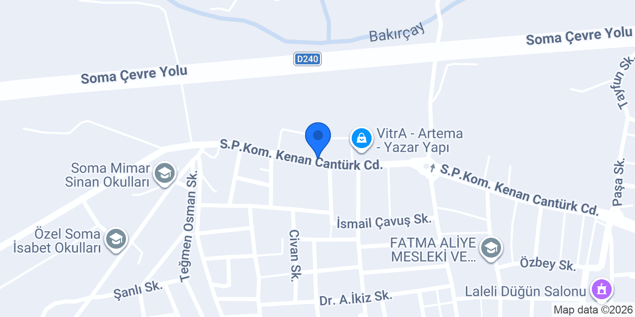 BİRKAN YAPI konumu