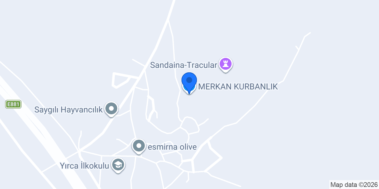 MERKAN KURBANLIK konumu