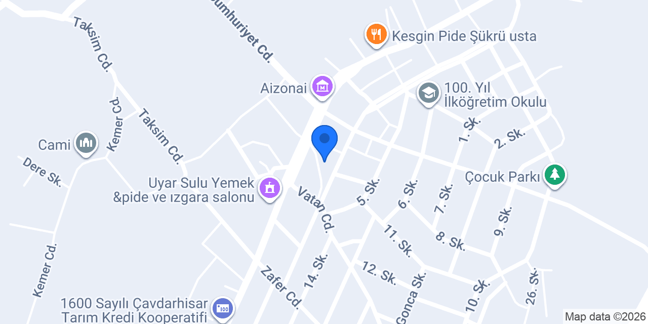 Çavdarhisar zeus cafe aizanoi konumu