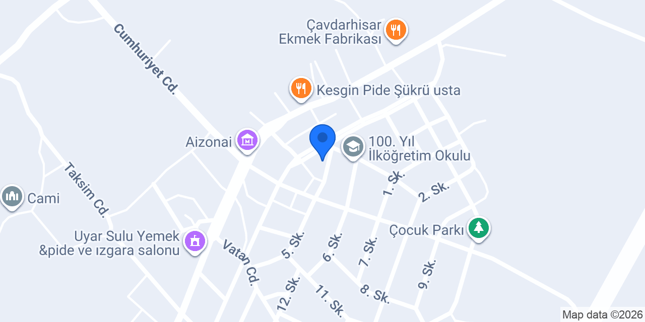 Ay Veteriner Kliniği konumu