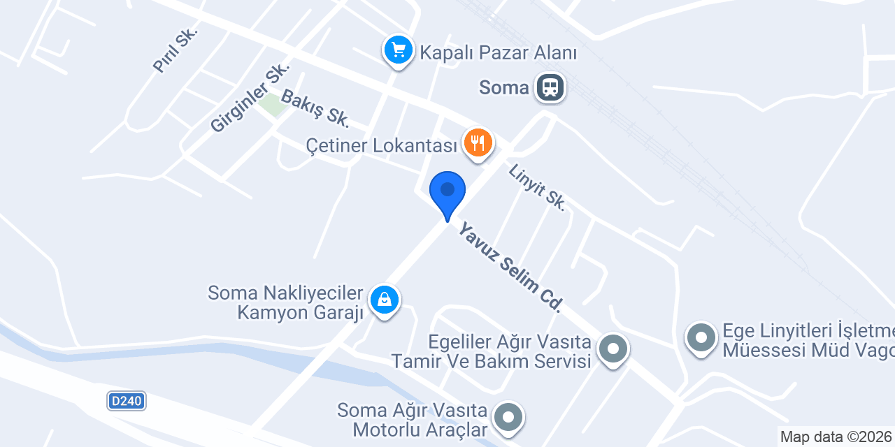 Uyarlar Ofis Mobilya konumu