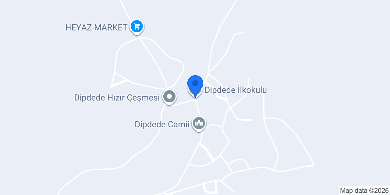 Dipdede İlkokulu konumu