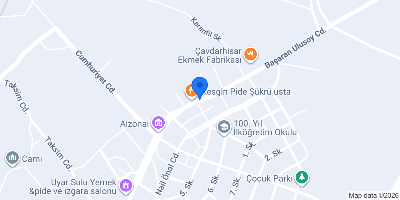 Gdz Hotels Cavdarhisar konumu