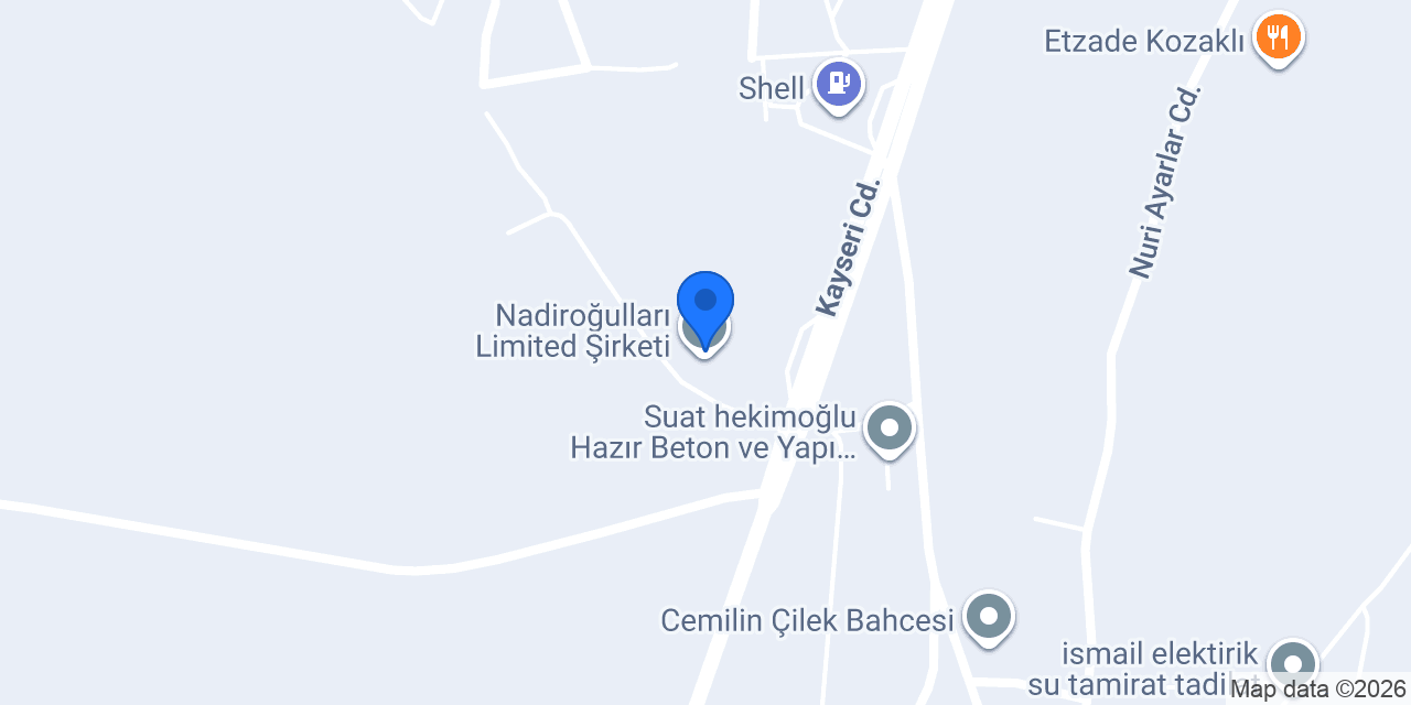 Nadiroğulları Limited Şirketi konumu