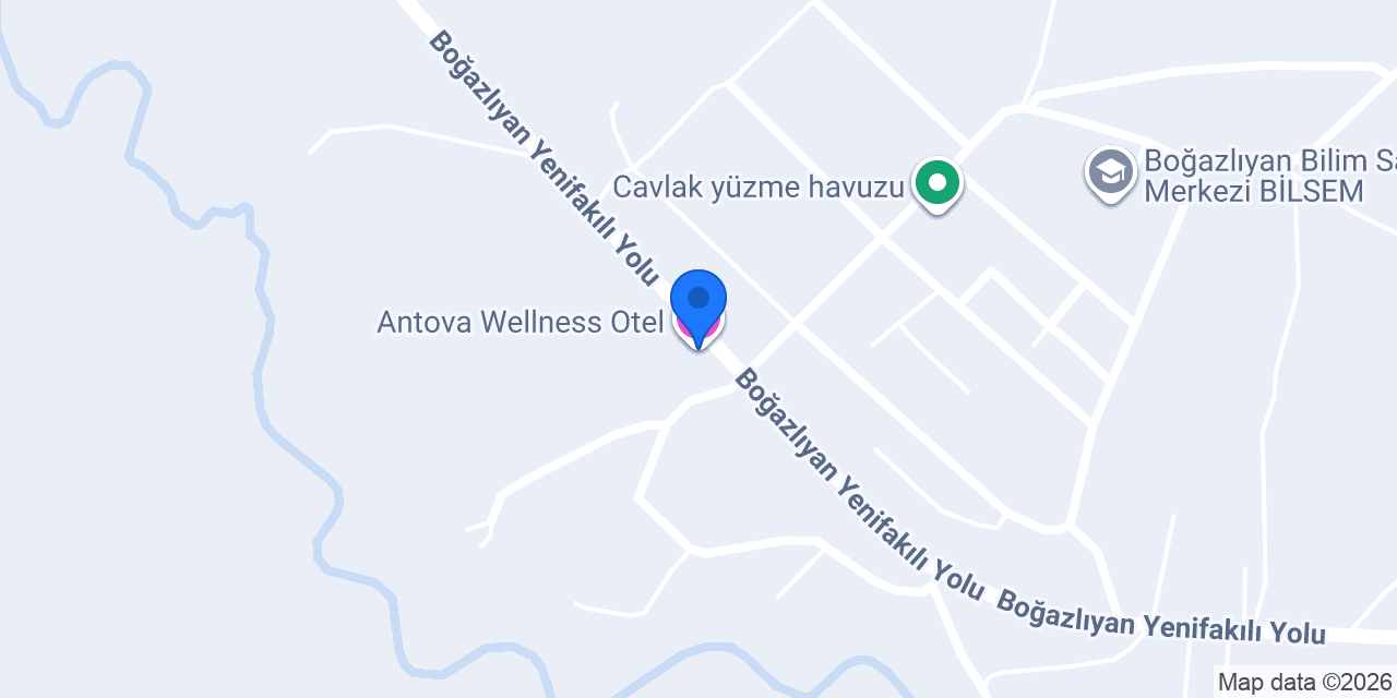 Antova Wellness Otel konumu