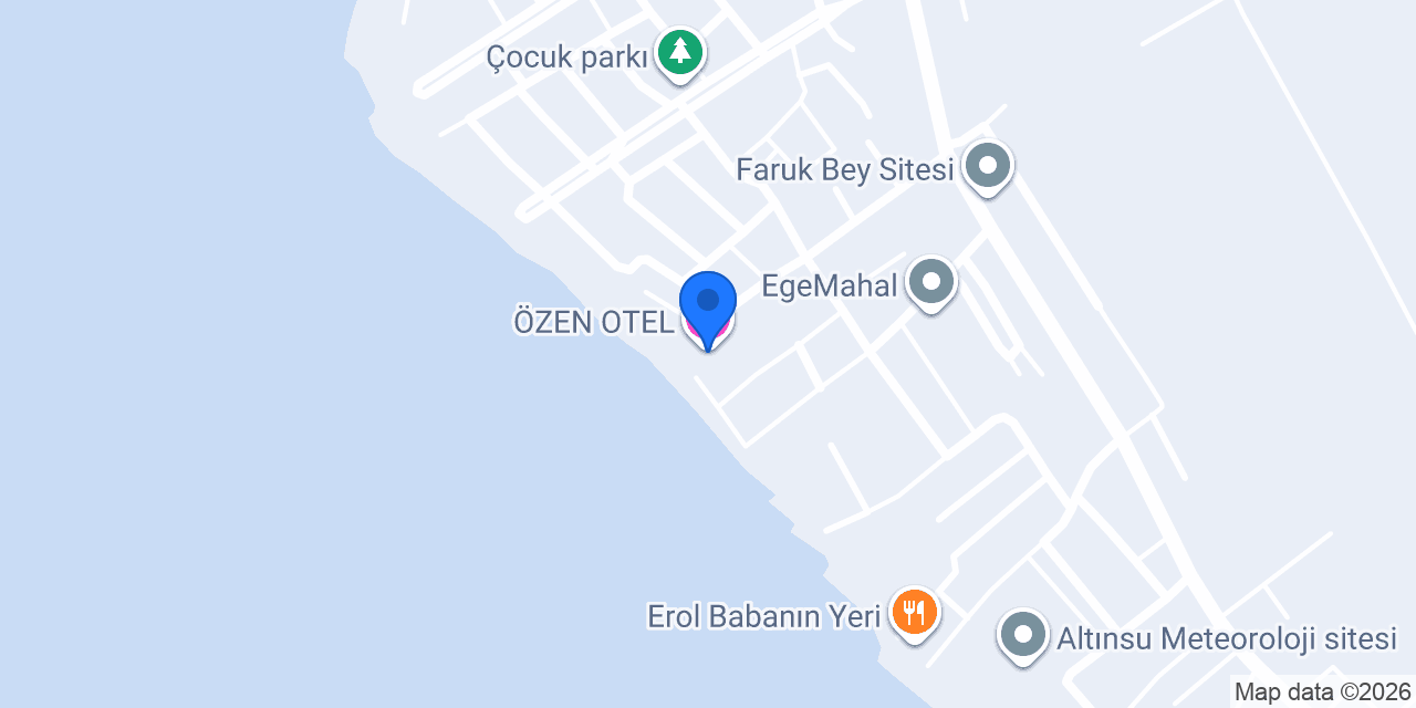 ÖZEN OTEL konumu