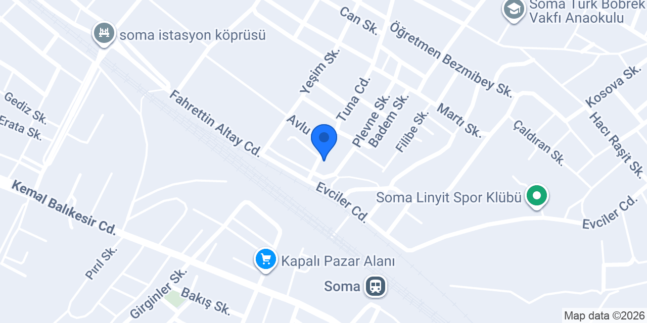 YEŞİL AVM konumu