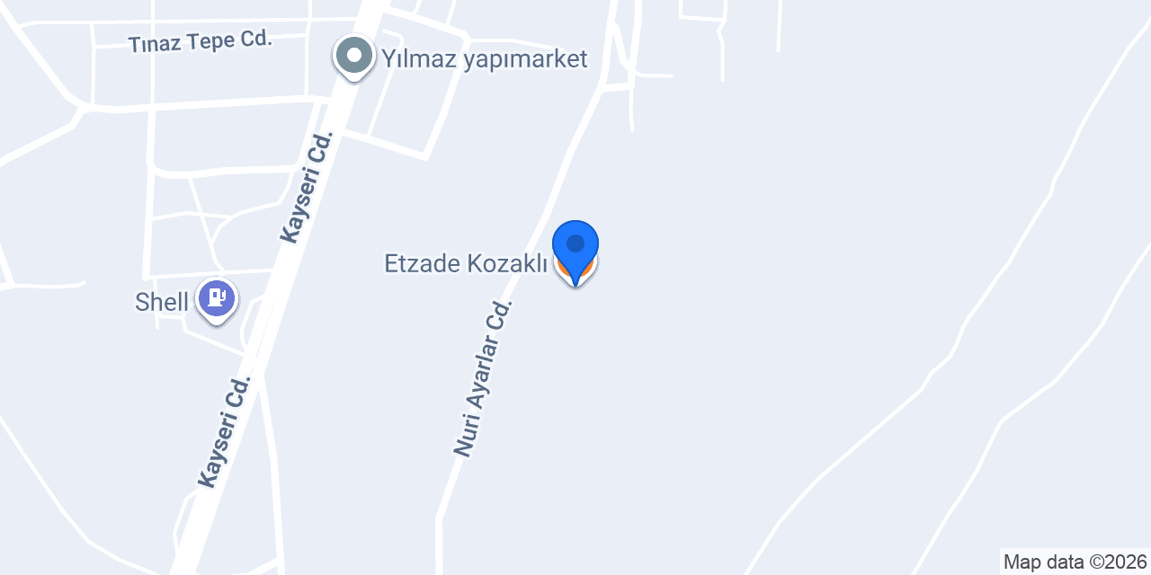 Etzade Kozaklı konumu