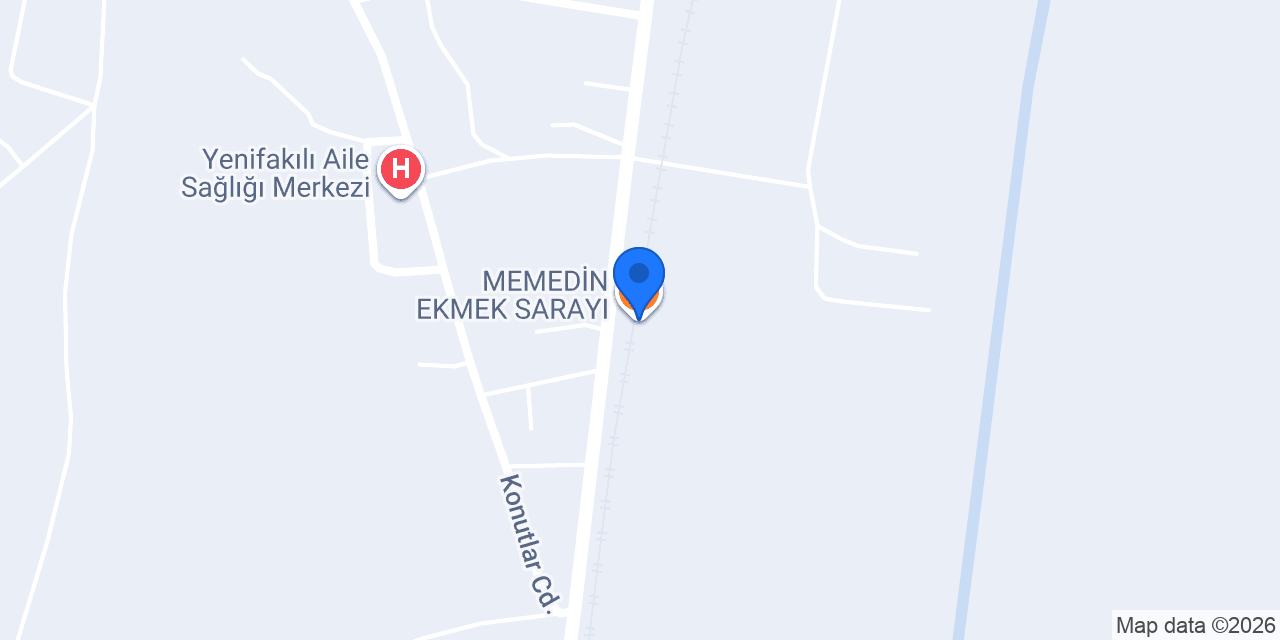 MEMEDİN EKMEK SARAYI konumu